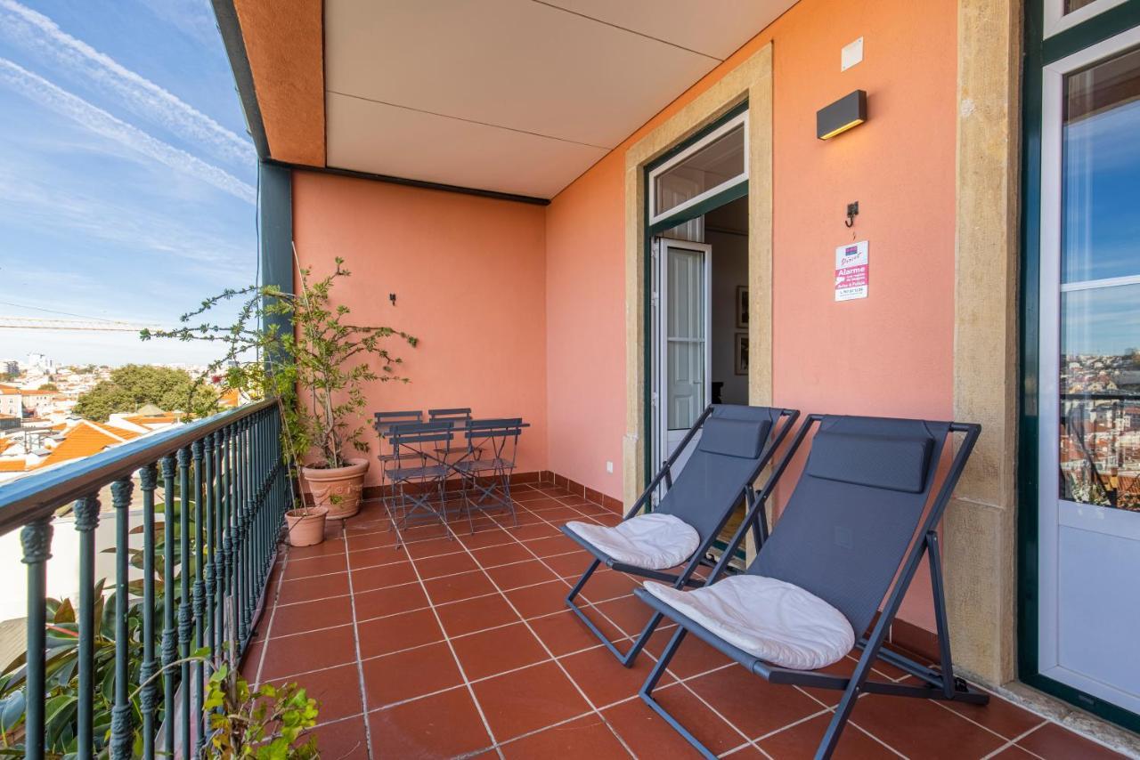 Castelo Design Aparment W/ Balcony & Super View By Lovelystay Lisboa Exterior foto